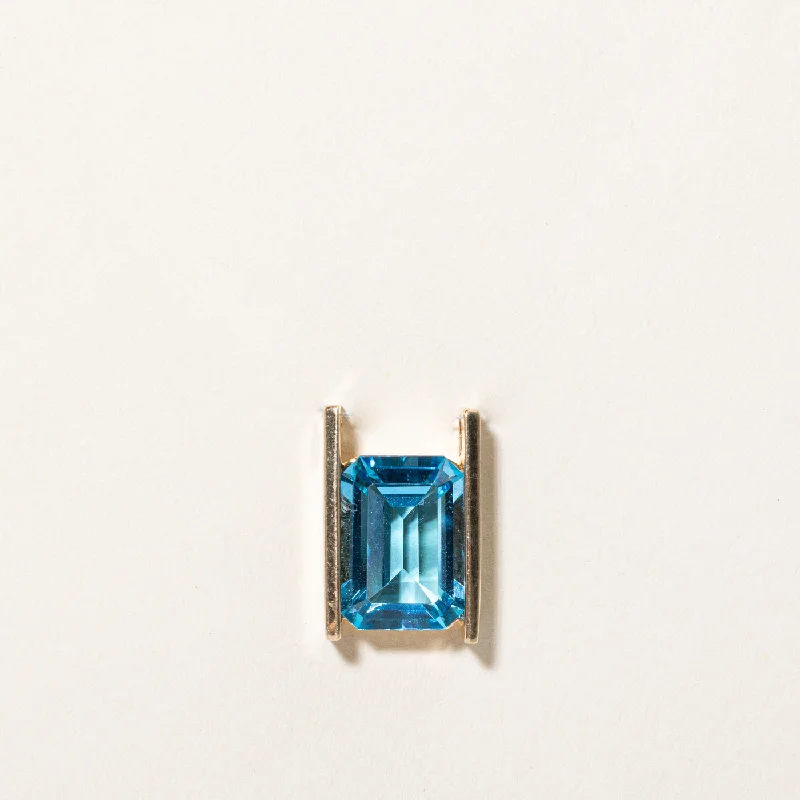 The Perfect Jewelry Piece At The Perfect Discount Blue Topaz Pendant | 7.95ct |