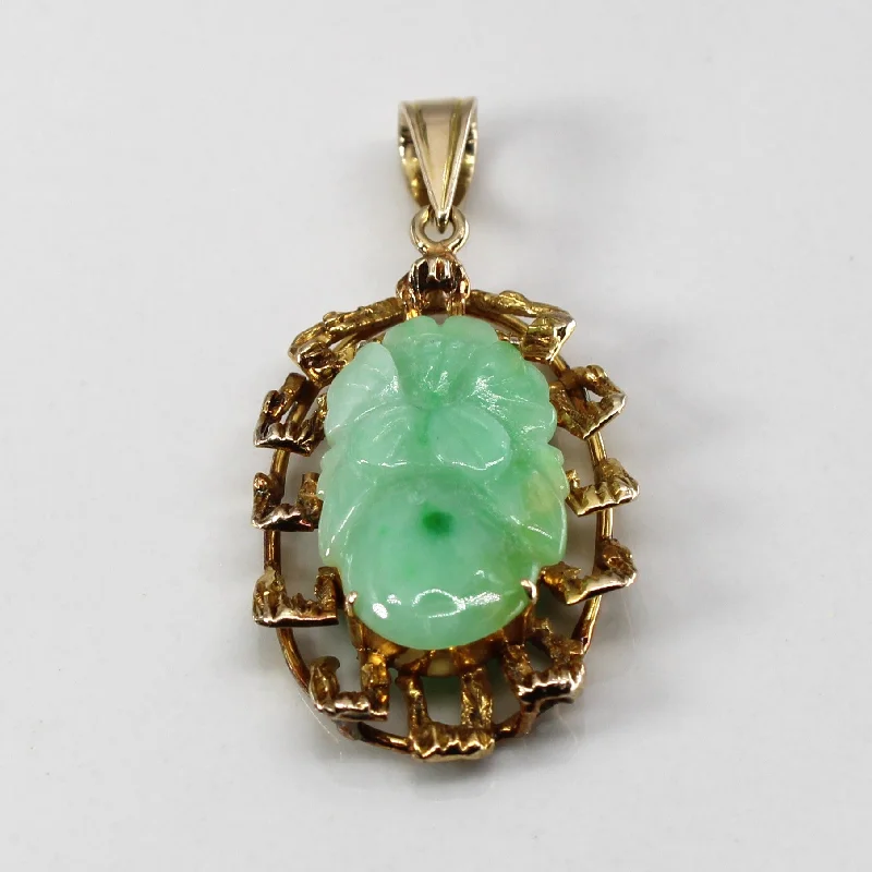 Exclusive Gemstone Jewelry At Special Prices Carved Jadeite Pendant | 1.90ct |