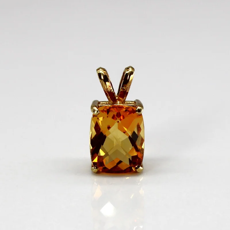 Chic And Stylish Jewelry At Exclusive Prices Citrine Gold Pendant | 3.75ct |