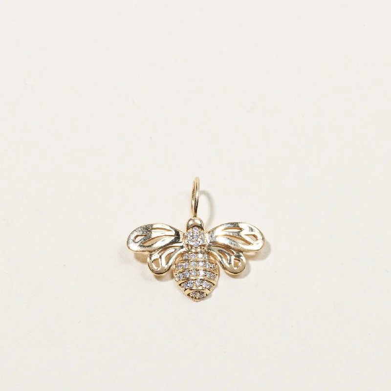 Exclusive Online Discounts On Stylish Jewelry Cluster Diamond Bee Pendant | 0.08ctw | Exclusive Online Discounts On Stylish Jewelry Cluster Diamond Bee Pendant | 0.08ctw |