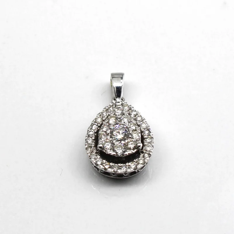 Don't Miss These Dazzling Jewelry Discounts Cluster Diamond Drop Pendant | 0.37ctw | Don't Miss These Dazzling Jewelry Discounts Cluster Diamond Drop Pendant | 0.37ctw |