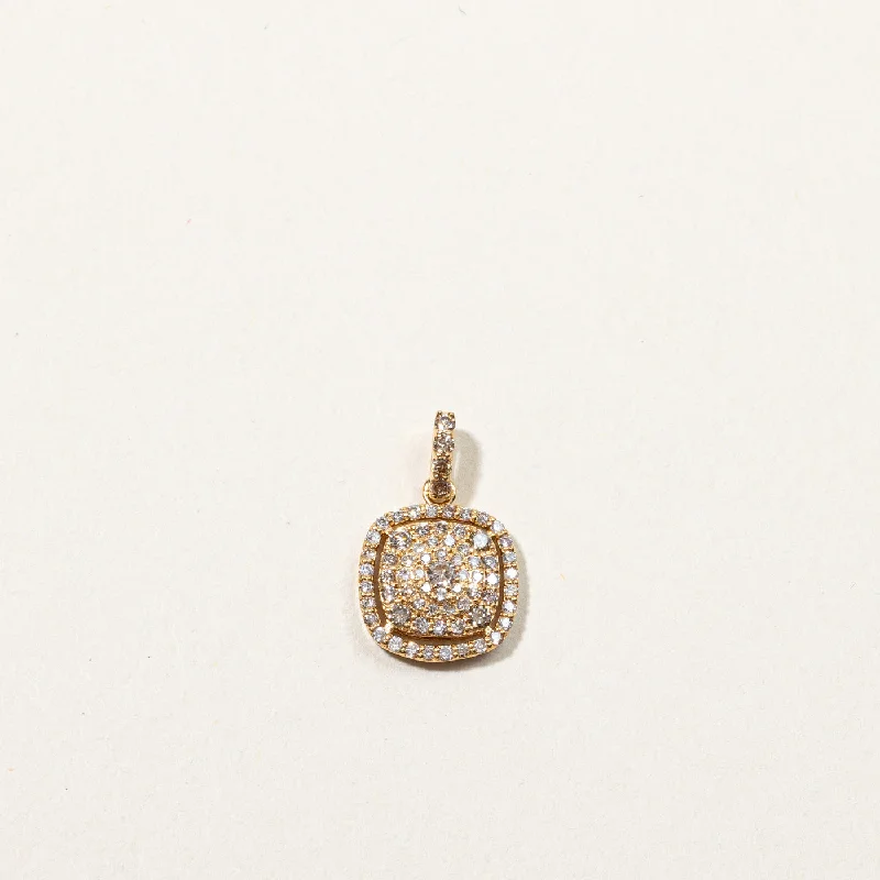 Luxury Jewelry Without The Luxury Price Tag Cluster Set Diamond Pendant | 0.40ctw |