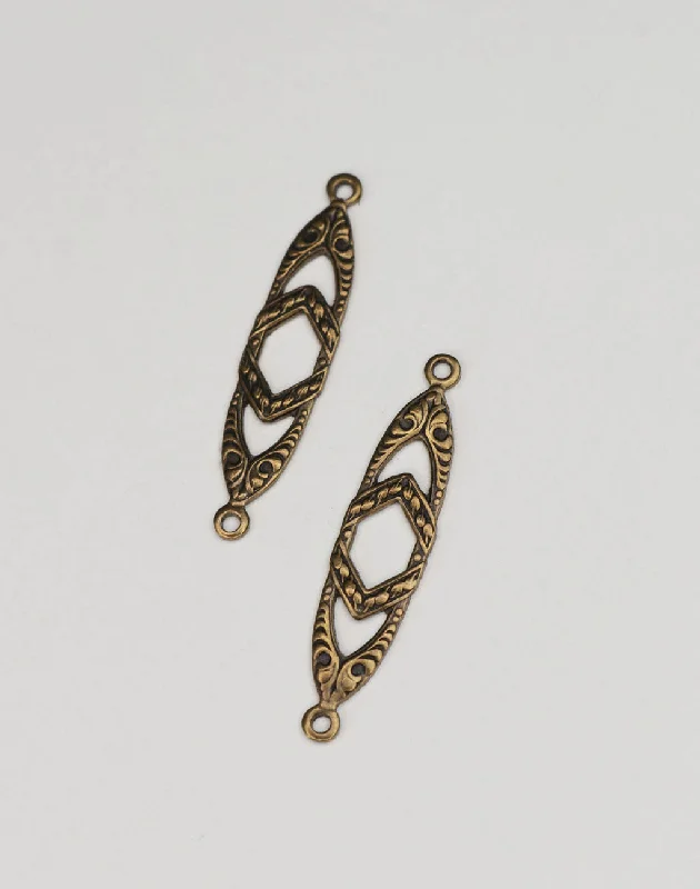Shop Stylish Jewelry Now And Save Big Deco Window, 28x6mm, (2pcs)