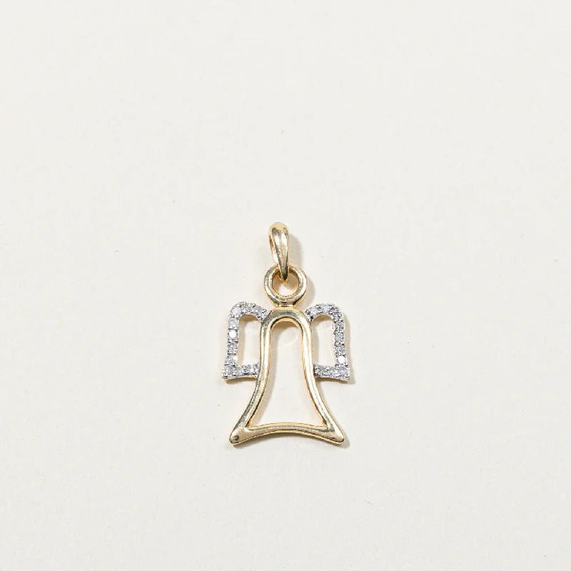 Unique Jewelry For Less – Shop The Sale Now Diamond Angel Pendant | 0.10ctw |