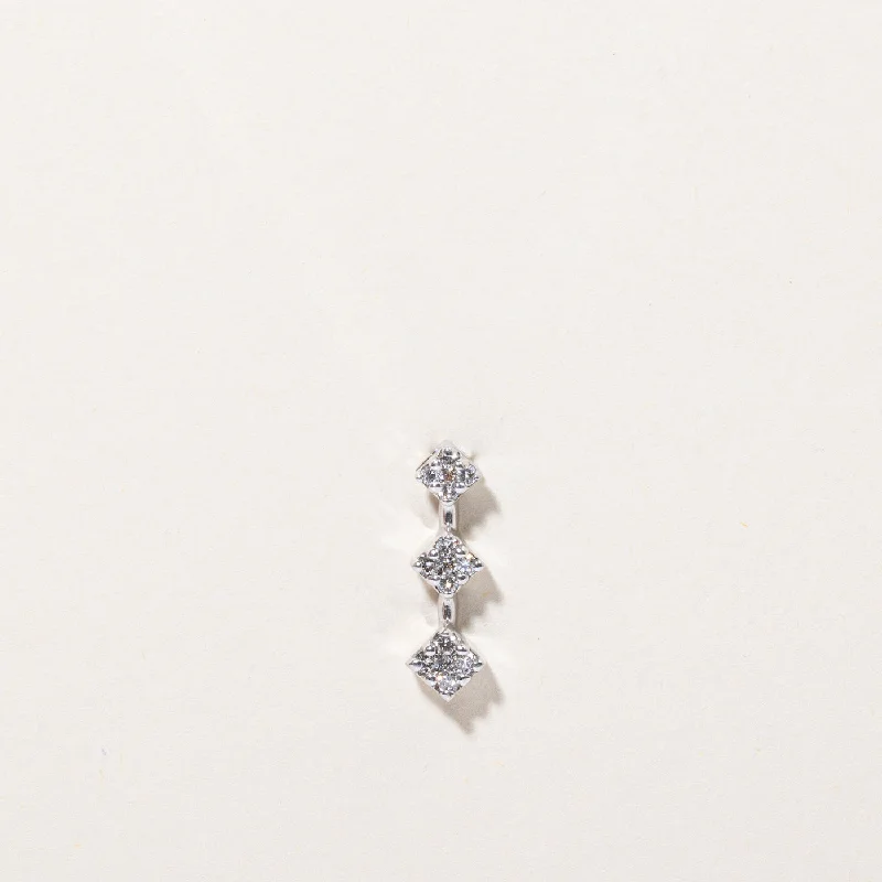 Exclusive Jewelry Sale – Shine For Less Diamond Column Pendant | 0.12ctw |