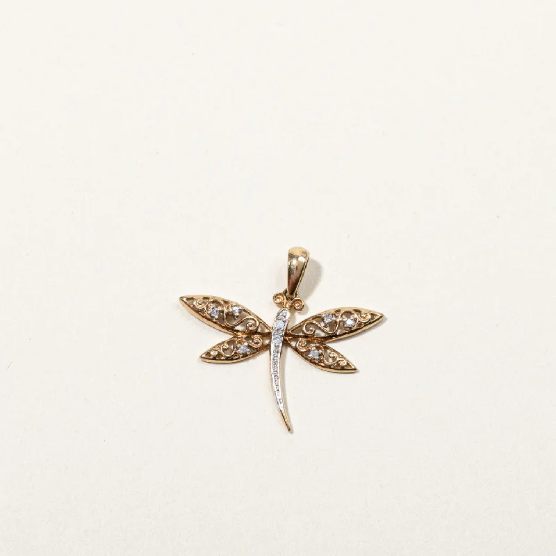 Don't Miss These Dazzling Jewelry Discounts Diamond Dragonfly Pendant | 0.05ctw |