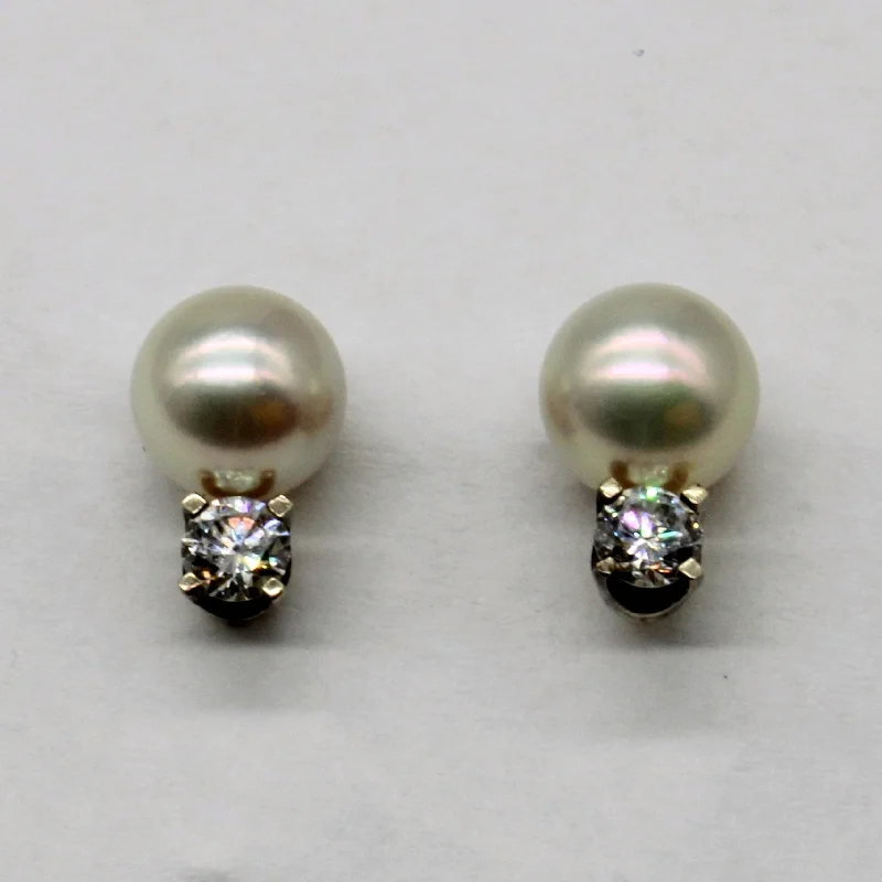 Unlock Unbeatable Jewelry Deals Before They’Re Gone Pearl & Diamond 14k Yellow and White Gold Earrings| 0.32ctw, 4 ctw | Unlock Unbeatable Jewelry Deals Before They’Re Gone Pearl & Diamond 14k Yellow and White Gold Earrings| 0.32ctw, 4 ctw |