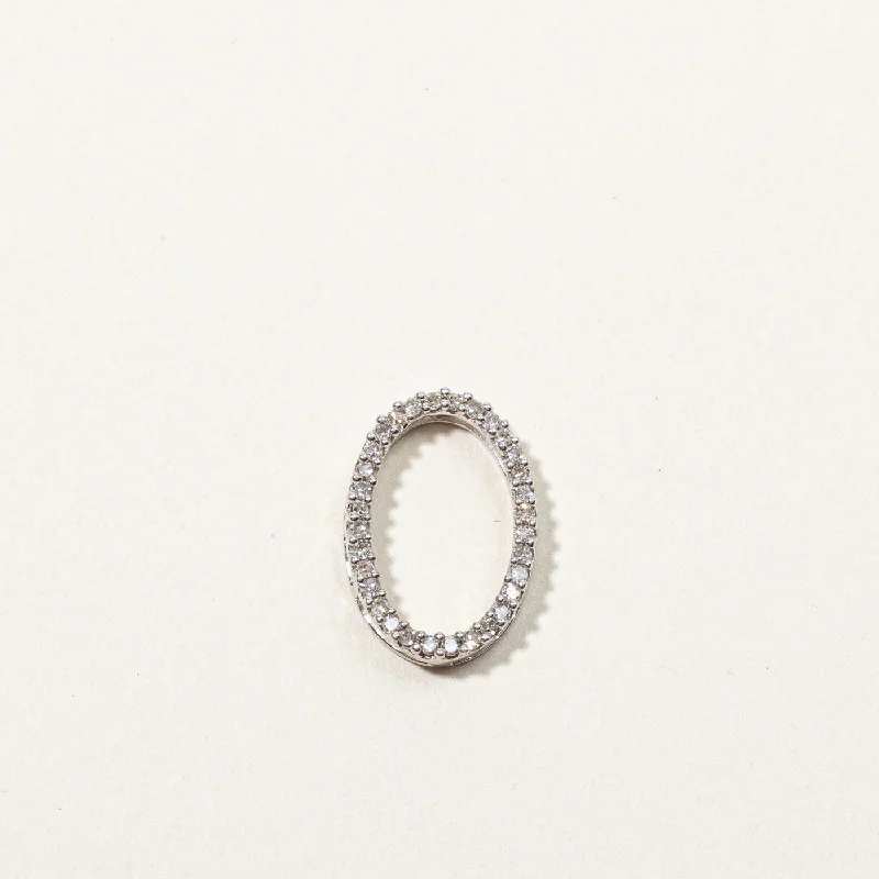 Unmissable Jewelry Clearance – Final Reductions Diamond Oval Eternity Pendant | 0.32ctw |