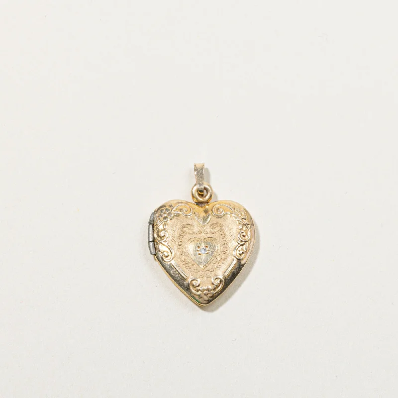 Grab Exquisite Jewelry At The Lowest Prices Diamond Heart Locket | 0.01ct |