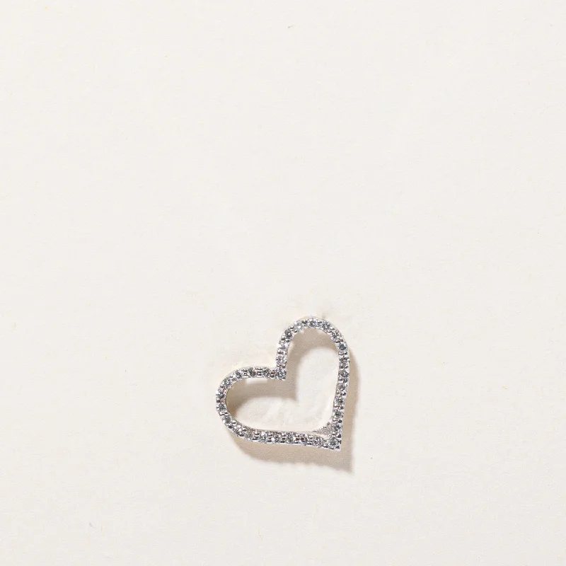Shop Stylish Jewelry Now And Save Big Diamond Heart Pendant | 0.18ctw |