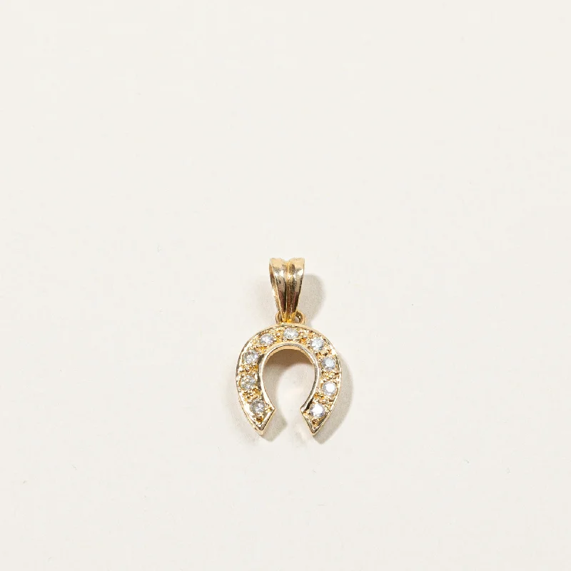Stunning Jewelry Pieces At The Lowest Prices Ever Diamond Horseshoe Pendant | 0.14ctw |