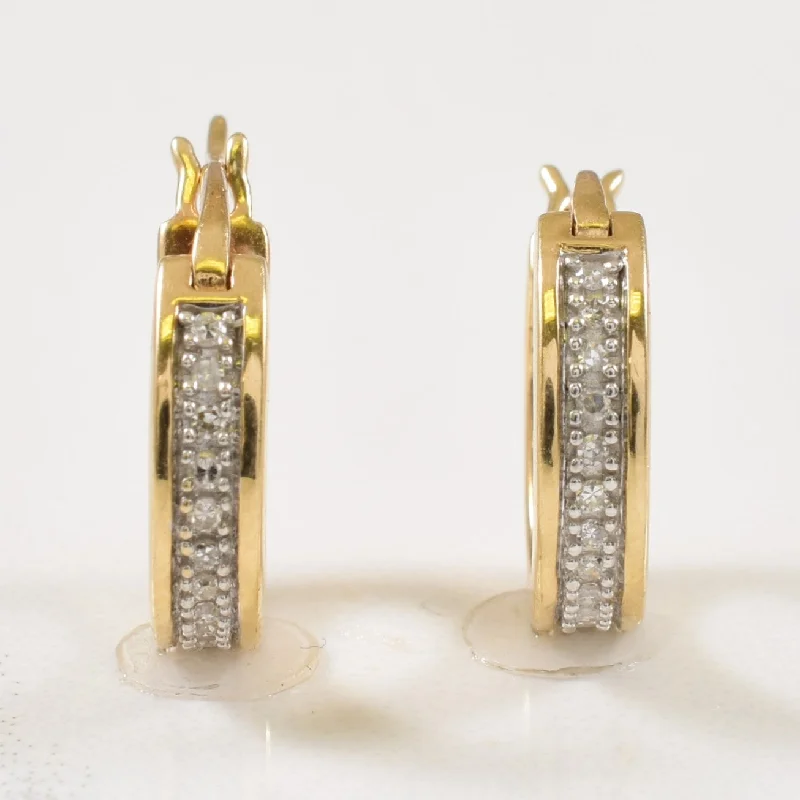 Luxury Jewelry Without The Luxury Price Tag Diamond Huggie Earrings | 0.20ctw |
