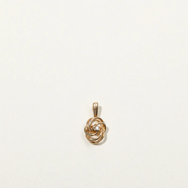 Elegant Jewelry, Affordable Luxury – Shop Now Diamond Interlocking Pendant | 0.01ct |