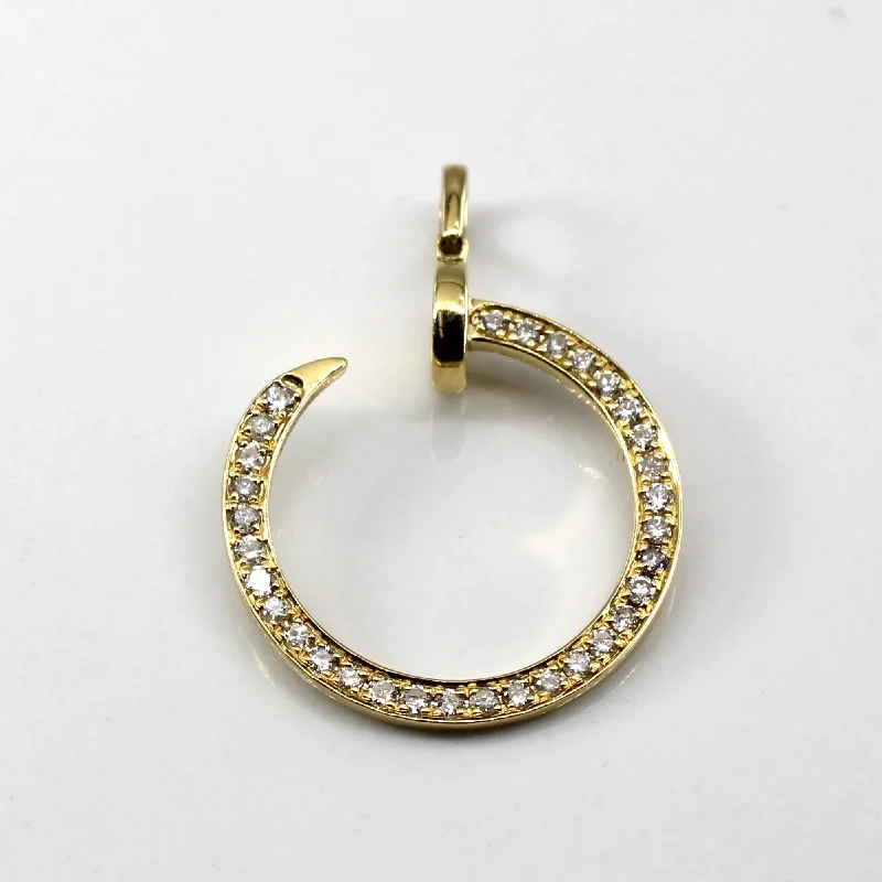 Elegant Necklaces And Bracelets At Limited-Time Offers Diamond Swirl Nail Design Eternity Pendant | 0.35ctw | Elegant Necklaces And Bracelets At Limited-Time Offers Diamond Swirl Nail Design Eternity Pendant | 0.35ctw |