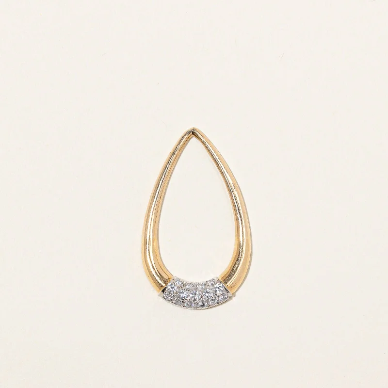 Exclusive Online Jewelry Sale – Don't Wait Diamond Teardrop Pendant | 0.60ctw |