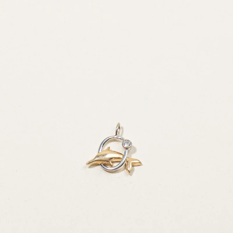 Bold And Beautiful Jewelry Now At Irresistible Prices Dolphin Diamond Pendant | 0.03ct |