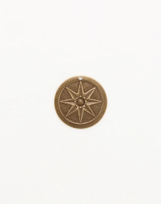 Unlock Unbeatable Jewelry Deals Before They’Re Gone Compass Star, 22mm, (1pc)