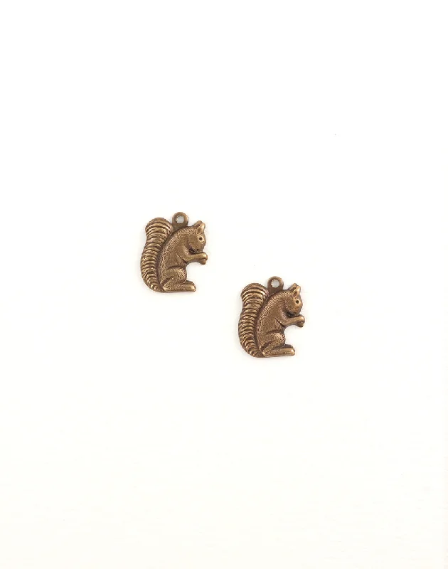 Get The Jewelry You Love At A Price You Love Squirrel, 17x13mm, (2pcs)