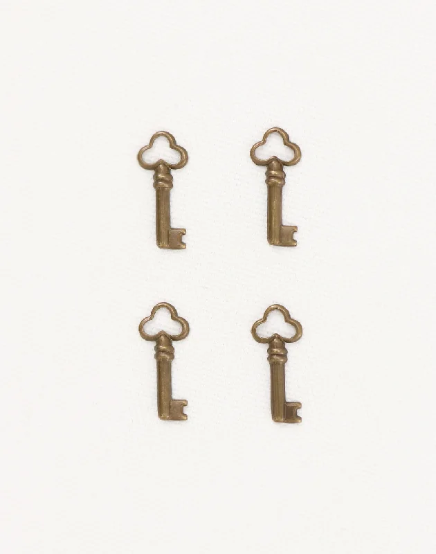 Shop Dazzling Jewelry At The Best Prices Teensie Key, 18x8mm, (4pcs)