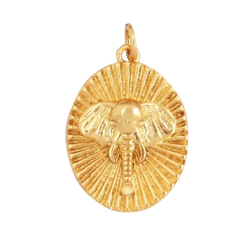 Timeless Elegance Now At Special Discounts Elephant Gold Charm For Charm Bar & Charm Necklace Timeless Elegance Now At Special Discounts Elephant Gold Charm For Charm Bar & Charm Necklace