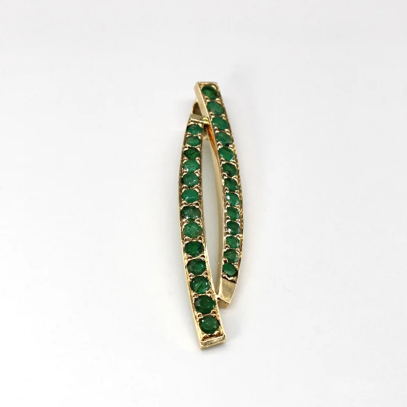 Personalized Engraved Jewelry For Meaningful Gifts Emerald Journey Pendant | 1.10ctw | Personalized Engraved Jewelry For Meaningful Gifts Emerald Journey Pendant | 1.10ctw |