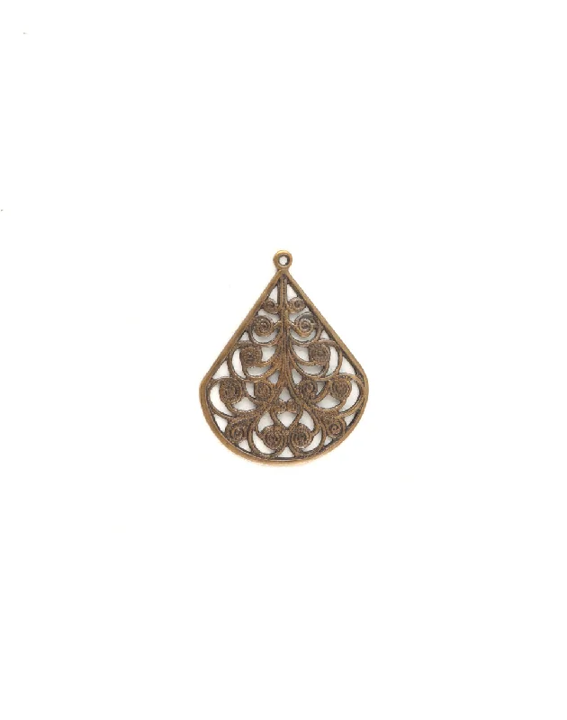 Personalized Jewelry Sale – Unique Pieces At Great Prices Flourished Fan Filigree, 29x22mm, (1pc) Personalized Jewelry Sale – Unique Pieces At Great Prices Flourished Fan Filigree, 29x22mm, (1pc)