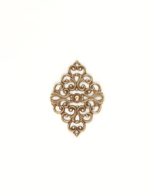 Once-A-Year Jewelry Deals – Shop Before They’Re Gone Scrolled Ironwork, 42x30mm, (1pc)