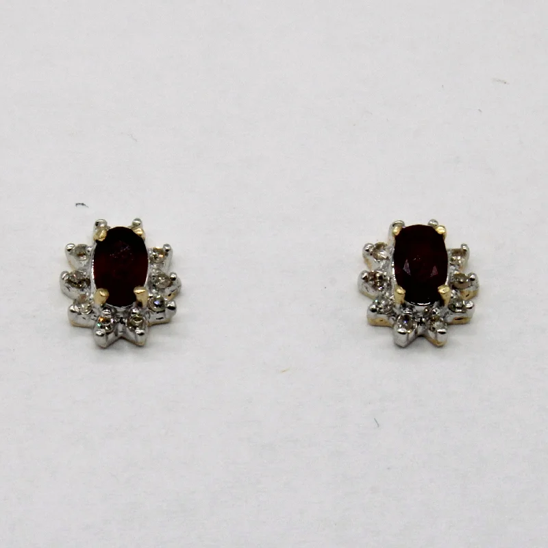 Limited-Time Jewelry Sale – Don't Miss These Deals Glass Filled Ruby & Diamond Earrings | 0.45ctw, 0.10ctw | Limited-Time Jewelry Sale – Don't Miss These Deals Glass Filled Ruby & Diamond Earrings | 0.45ctw, 0.10ctw |