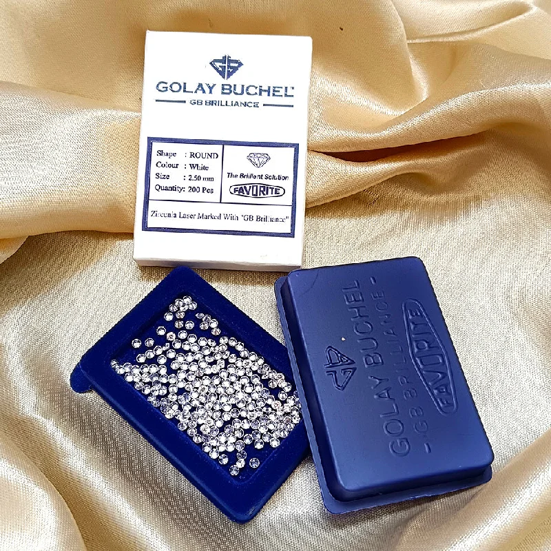 Luxury Jewelry Clearance – Shop Premium Styles Now Golay Buchel Round Shape Cubic Zirconia Stone (2.50 mm) Luxury Jewelry Clearance – Shop Premium Styles Now Golay Buchel Round Shape Cubic Zirconia Stone (2.50 mm)