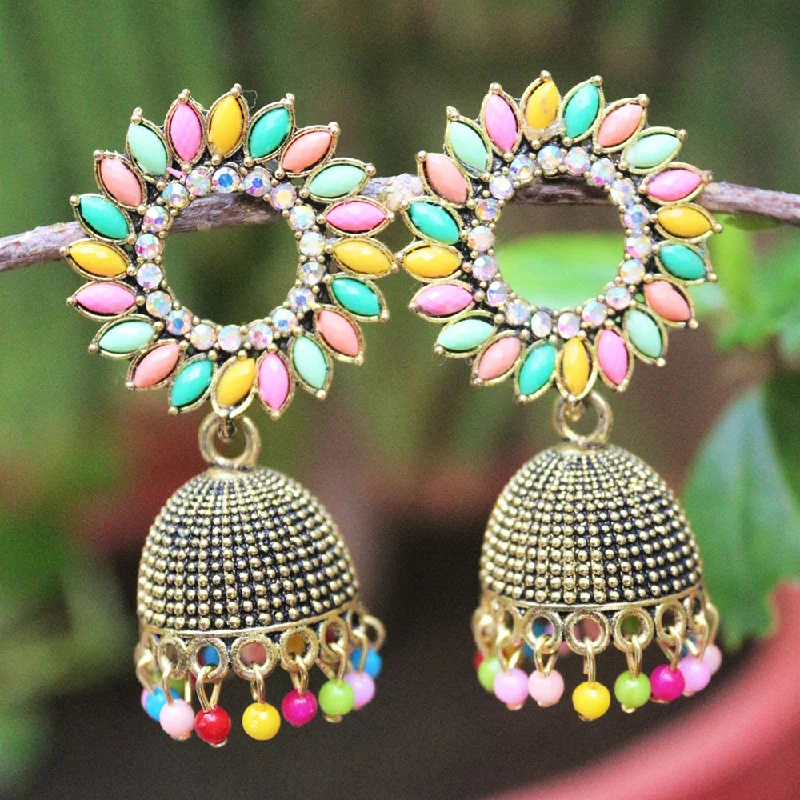 Grab Your Favorite Jewelry At The Lowest Prices H K Fashion Antic Gold Plated Austrian Stone Pearls Jhumki Earrings Grab Your Favorite Jewelry At The Lowest Prices H K Fashion Antic Gold Plated Austrian Stone Pearls Jhumki Earrings