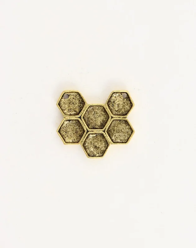 Flash Sale On Stunning Jewelry – Don't Miss Out Honeycomb, 27mm, (1pc)