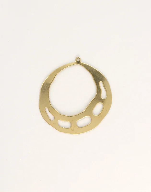 Shop Dazzling Jewelry At The Best Prices Organic Hoop, 42x45mm, (1pc)