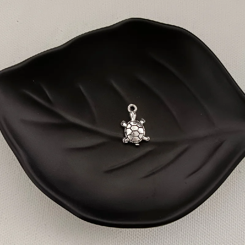 Premium Jewelry At Special Low Prices For A Limited Time Kriaa Silver Oxidised Tortoise Charms Pendants DIY for Necklace Bracelet Jewelry Making and Crafting
