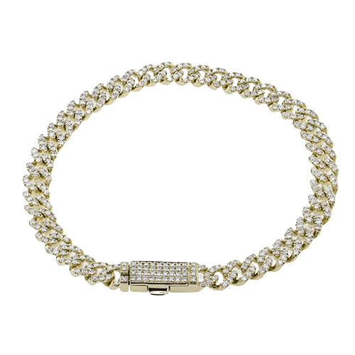 Grab Your Favorite Jewelry At The Lowest Prices Bracelet in 14k Gold with Diamonds