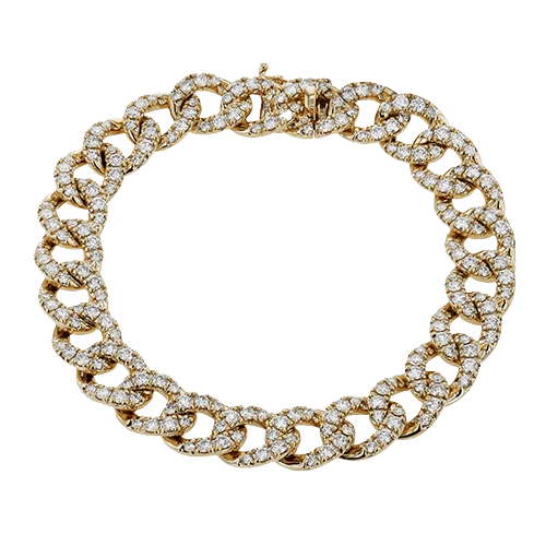 Fashion-Forward Jewelry At Incredible Prices Bracelet in 18k Gold with Diamonds