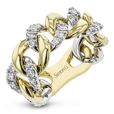 Luxury Jewelry At Unbeatable Discounts Right Hand Ring In 18k Gold With Diamonds