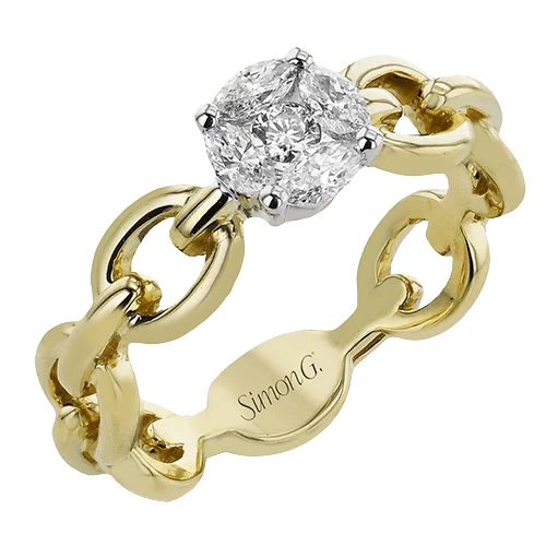 Personalized Jewelry Sale – Unique Pieces At Great Prices Engagement Ring in 18k Gold with Diamonds