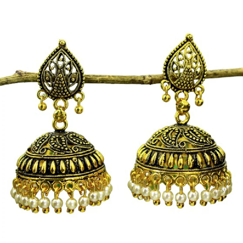 Best Jewelry Sale – Shop Exclusive Designs Now Mahavir Gold Plated & White Beads Jhumki Earrings Best Jewelry Sale – Shop Exclusive Designs Now Mahavir Gold Plated & White Beads Jhumki Earrings