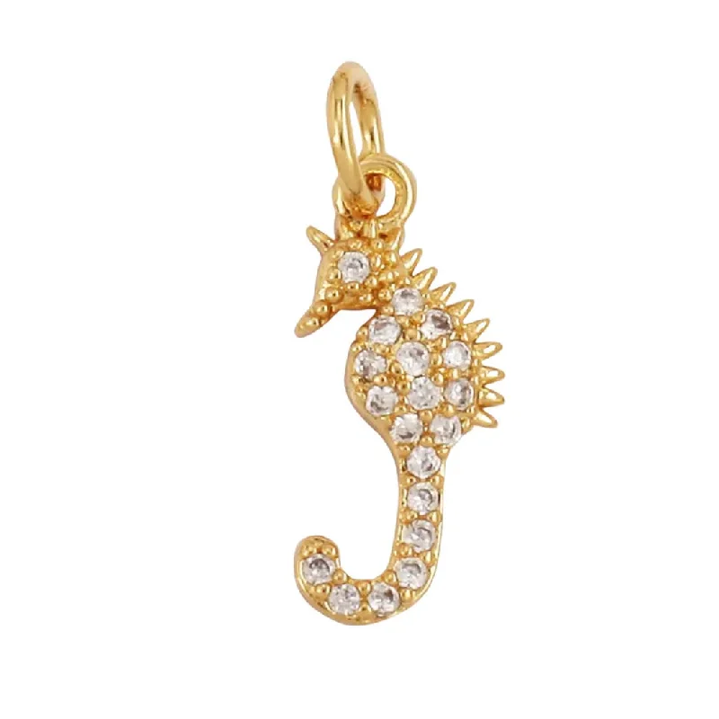 Shop Elegant Jewelry At Unbeatable Prices Mini Seahorse Charm Style 1 For Charm Bar & Charm Necklaces