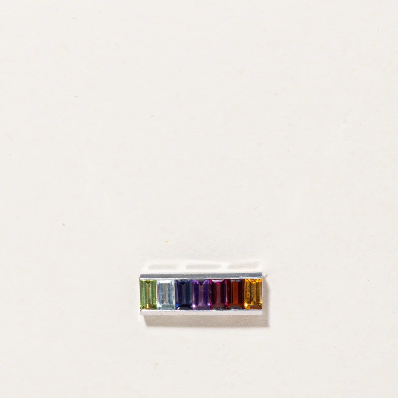 Huge Markdowns On Premium Jewelry Styles Multi Gem Rainbow Pendant | 1.74ctw |