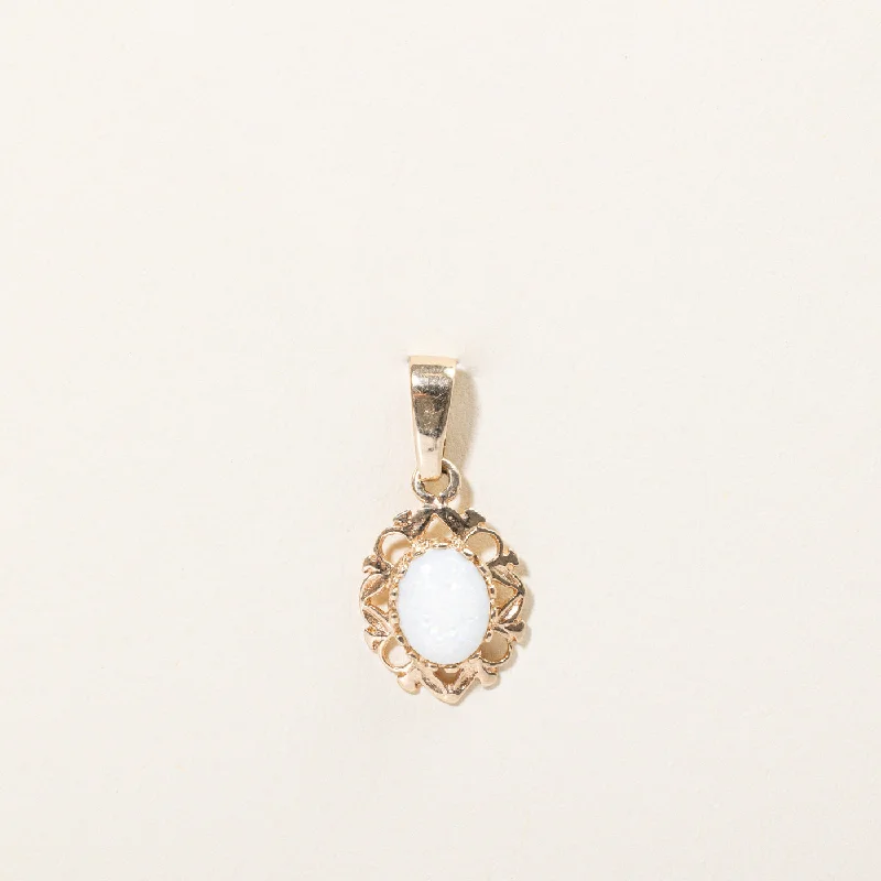 Discounted Luxury Jewelry – Shine Without The Splurge Opal Pendant | 0.85ct |