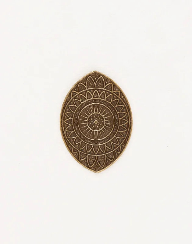 Special Sale On Handcrafted Jewelry – Shop Today Mandala Eye, 39x28mm, (1pc)