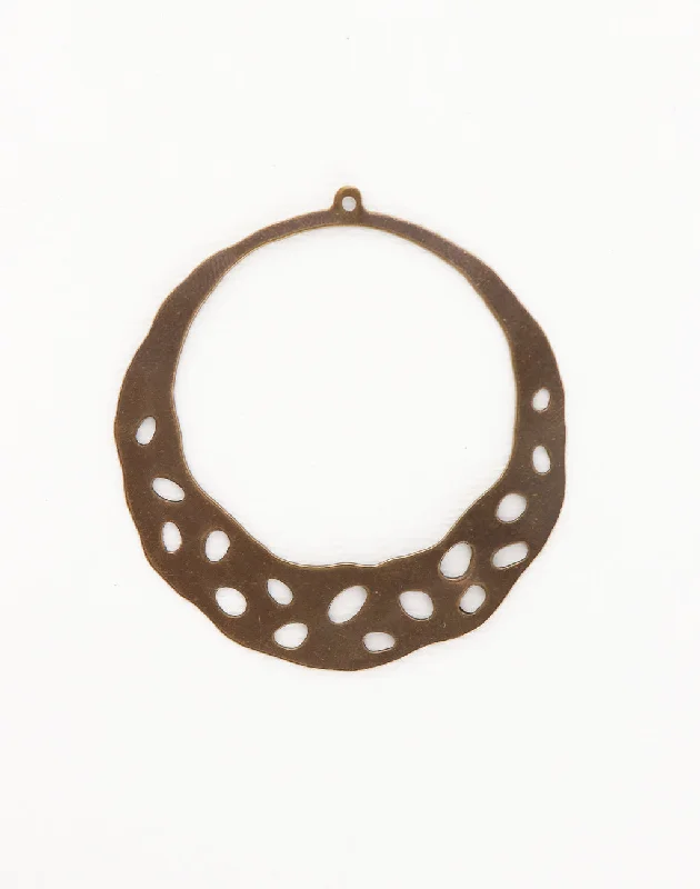 Huge Savings On Premium Jewelry Styles Artisan Hoop, 52x47mm, (1pc)