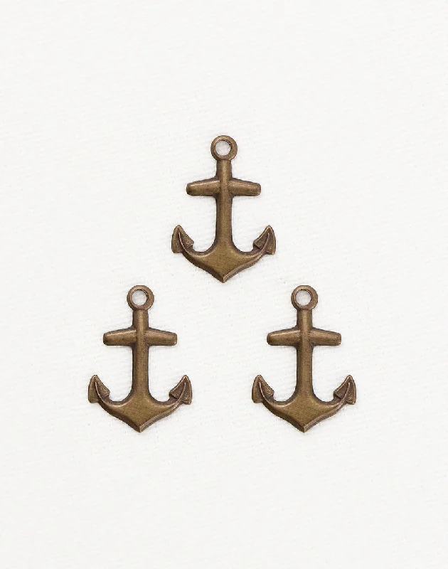 Trending Jewelry Styles Now At Limited-Time Discounts Nautical Anchor, 21x15mm, (3pcs) Trending Jewelry Styles Now At Limited-Time Discounts Nautical Anchor, 21x15mm, (3pcs)