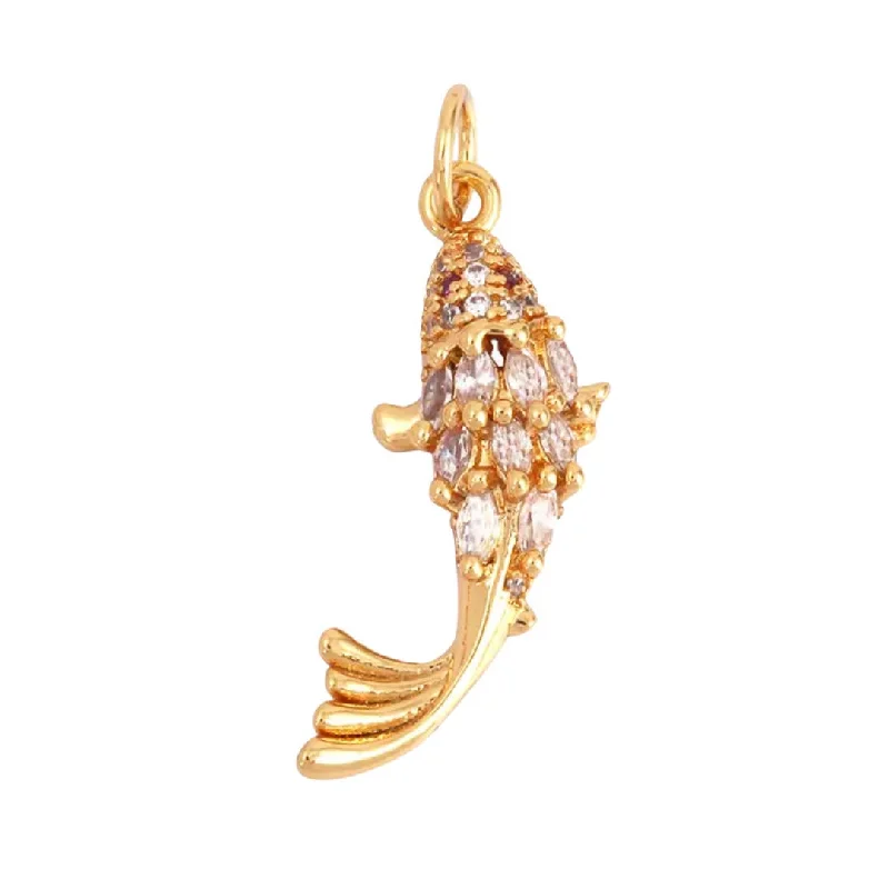 Stunning Jewelry At Even More Stunning Prices Pave Koi Fish For Charm Bar & Charm Necklaces Stunning Jewelry At Even More Stunning Prices Pave Koi Fish For Charm Bar & Charm Necklaces