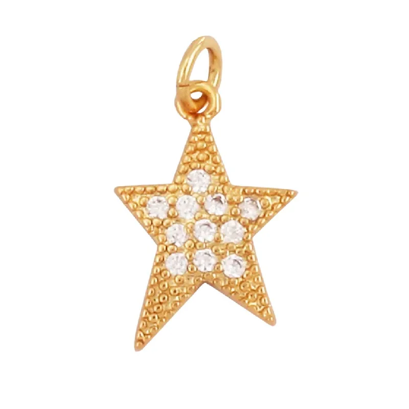 The Perfect Jewelry Piece At The Perfect Discount Pave Uneven Star Charm For Charm Bar & Charm Necklace The Perfect Jewelry Piece At The Perfect Discount Pave Uneven Star Charm For Charm Bar & Charm Necklace