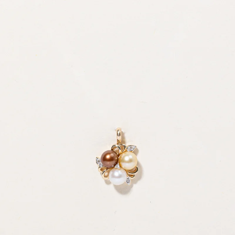 Luxury Jewelry Sale – Elegant Styles At Unbeatable Prices Pearl & Diamond Pendant | 0.02ctw |