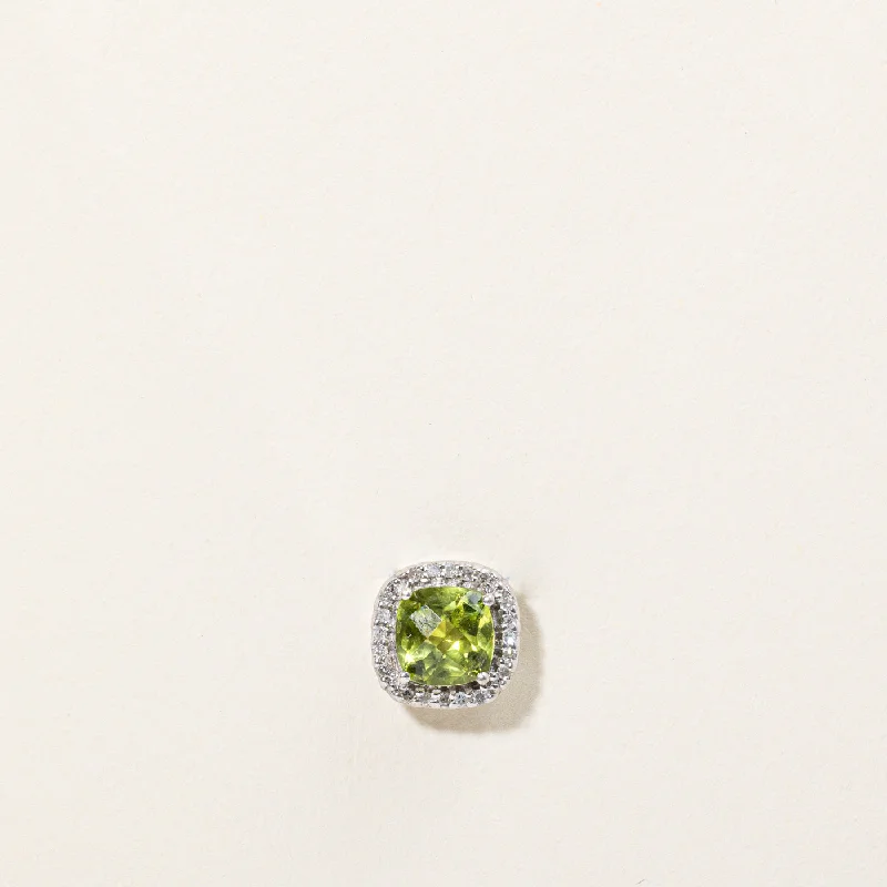 Shop Stylish Jewelry Now And Save Big Peridot & Diamond Pendant | 1.15ct, 0.08ctw |