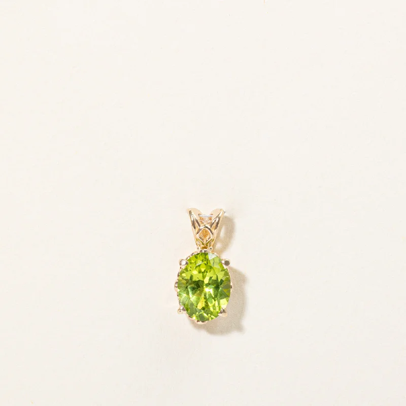 Exclusive Jewelry Sale – Shine For Less Peridot Pendant | 1.80ct |