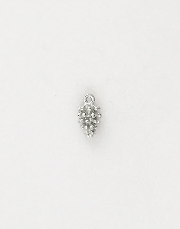 Eco-Friendly Sustainable Jewelry For Conscious Buyers Full Pine Cone, 16x7mm, (1pc)